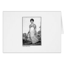 Portret van Jane Austen 1906 kaarten