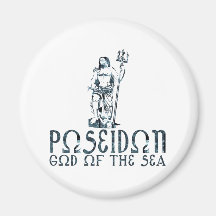 Poseidon Aimants Pour Réfrigérateur