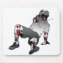 Position de Bboy Tapis De Souris