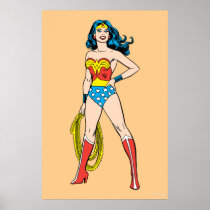 Position de femme de merveille affiche