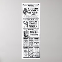 Poster van de de filmadvertentie van Theda Bara 19