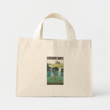 Poster vintage pour la baie de Cruden Sac