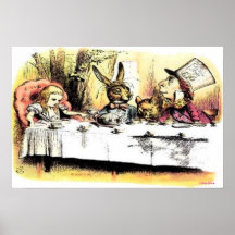 POSTERS VINTAGE - ALICE AU THÉ - MEILLEURS