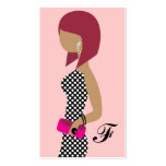 Poudre de 311 Fashionista mon nez Bob principal ro Cartes De Visite Professionnelles