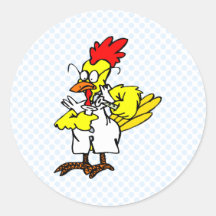 Poulet de Cheech Autocollants
