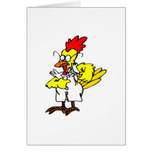 Poulet de Cheech Carte De Vœux