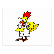 Poulet de Cheech Carte Postale