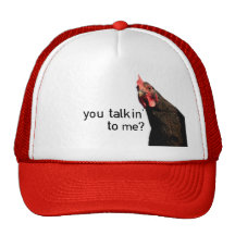 Poulet drôle d'attitude - vous talkin à moi ? casquette