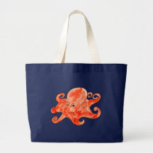 Poulpe géant sac fourre-tout