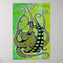 poulpe affiches