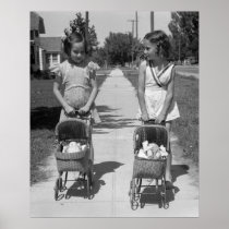 Poupée en osier Buggy, 1941