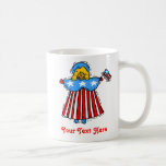 Poupée patriotique d'Etats-Unis-Amusement Tasse À Café