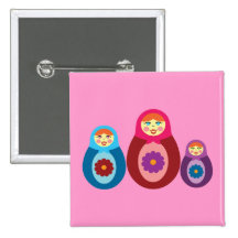 Poupées de Matryoshka Badge