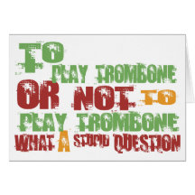 Pour jouer le trombone carte