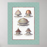 Pour le mur de cuisine ! Pâtisseries françaises vi Posters