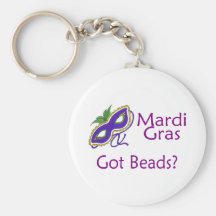 Pourpre de mardi gras porte-clés