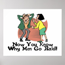 Pourquoi les hommes vont chauves posters