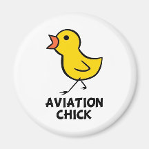 Poussin d'aviation aimant