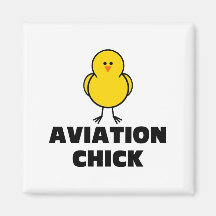 Poussin d'aviation magnets