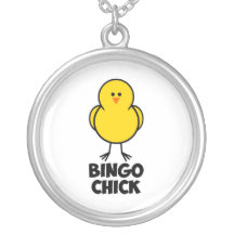 Poussin de bingo-test colliers personnalisés