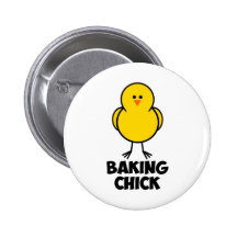 Poussin de cuisson badge avec épingle