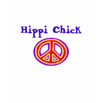 Poussin de HIPPI - bébé de dames - chemise de poup T-shirts