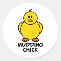 Poussin de Mudding Autocollants