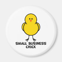 Poussin de petite entreprise magnets