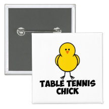Poussin de ping-pong badges