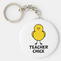 Poussin de professeur porte-clé