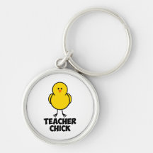 Poussin de professeur porte-clefs