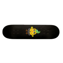Poussin de punk de planche à roulettes