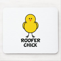 Poussin de Roofer Tapis De Souris