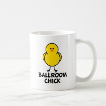 Poussin de salle de bal tasse à café