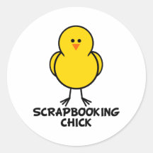 Poussin de Scrapbooking Autocollant