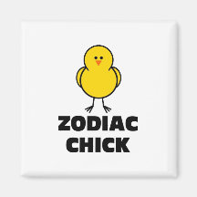 Poussin de zodiaque aimants pour réfrigérateur
