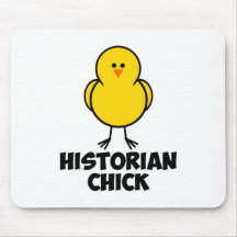 Poussin d'historien tapis de souris