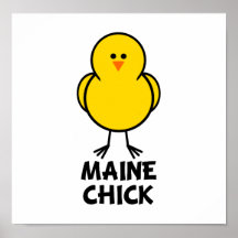 Poussin du Maine Affiche