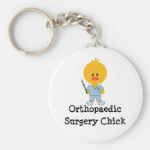 Poussin orthopédique Keychain de chirurgie Porte-clefs