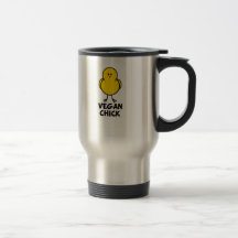 Poussin végétalien tasse à café