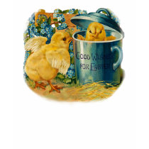 Poussins de Pâques au jeu