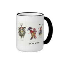 pow wow kop koffie mok