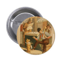 Praatje, een Amerikaans Retro Theater van de Jonge Speld Buttons