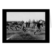 Pratique en matière 1912 du football de Yale Cartes De Vœux