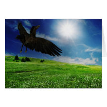 Pré d'été cartes de vœux