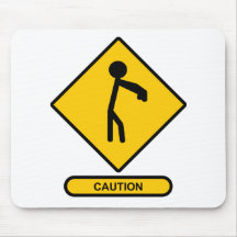 Précaution : Zombis Tapis De Souris