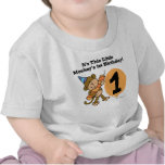 Premier anniversaire de petit singe t-shirt