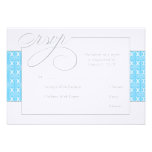 Premier bleu de communion ou de baptême RSVP | invitations