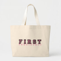 Première catégorie Fourre-tout rose Sac De Toile