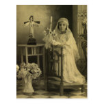 Première communion de cru cartes postales